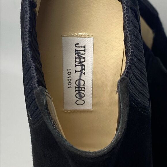 Jimmy Choo Suede Ankle Boots size 36.5 - Picture 10 of 13